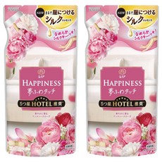 Lenor 蘭諾 日本原裝進口 HAPPINESS 衣物柔軟精 古董玫瑰 補充包, 370ml, 2包