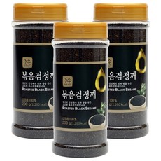 꼬손 볶음 검정깨, 200g, 3개