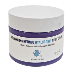 DEARBOO A醇玻尿酸 夜間乳霜 50ml 緊緻保濕 韓國進口, 1罐