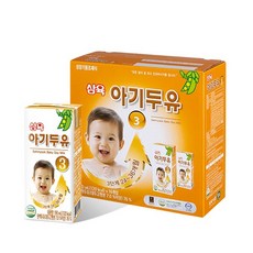 삼육두유 아기두유 3단계, 두유, 16개, 190ml