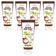 Label Young Shocking椰子潤膚霜, 200ml, 5條