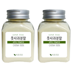 바른건강 풋사과 분말, 100g, 2개