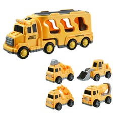 Funivers 重型機具玩具5件組, 1套, 工程車
