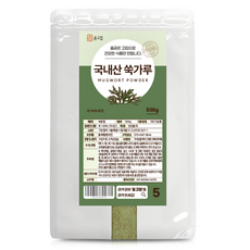윤고집 쑥가루, 500g, 1개