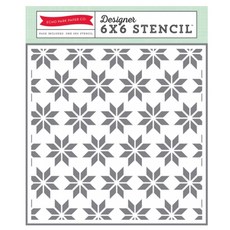 한가람아트타운 스텐실 6 x 6, Holiday Quilt, 1개