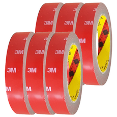 쓰리엠 양면테이프 그레이 20mm 5m, 6개