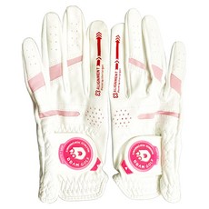 DDAM GOLF 女款防滑高爾夫手套 20號(17.3~17.8cm) 混和顏色, 提升握感, 1雙
