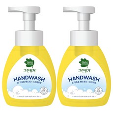 GREEN FINGER 綠手指 泡泡洗手慕斯 果香 兒童洗手液, 250ml, 2瓶