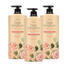 엘라스틴 데일리 모이스처 퍼퓸 샴푸 플로럴 프루티향, 3개, 1.1L