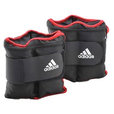 adidas 愛迪達 可調式訓練護踝 2kg, 黑色, 1組
