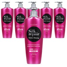 엘라스틴 퍼펙트 샤이닝 골드실크 컨디셔너 실크리페어, 550ml, 6개