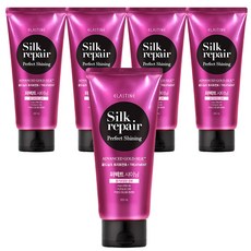 엘라스틴 실크리페어 퍼펙트 샤이닝 골드실크 트리트먼트, 300ml, 5개