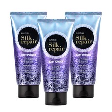 엘라스틴 실크리페어 샤이닝 트리트먼트 베이비 파우더향, 300ml, 3개
