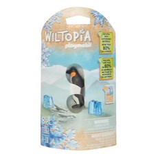Playmobil 摩比人 Wiltopia 企鵝玩具組 含 魚和冰塊 8件裝, 1個