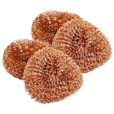 레데커 구리 원형 수세미 7.5cm, 2세트, 2개입