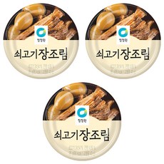 청정원 쇠고기 장조림, 95g, 3개
