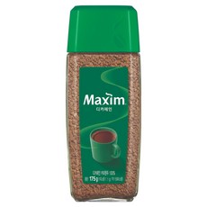 맥심 디카페인 커피원두 병, 175g, 1개입, 1개
