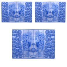 CANTOS 穴位指壓墊 CT-720K, 3個, 透明藍