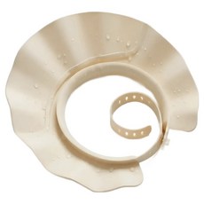 Onfitup 嬰幼兒與成人兩用長度可調式洗髮帽, 象牙白, 1個