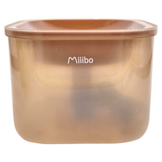 Miiibo 貓咪寶 彩虹寵物飲水機, 1.7L, 4重過濾, USB供電, 超靜音水泵, 2種出水模式, 棕色, 1個