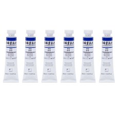 신한화구 전문가 한국화 물감 312 군청 6p, 20ml, 1색