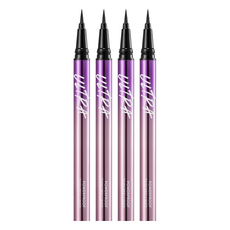 미샤 울트라 파워프루프 씬 펜 라이너 0.4g, 브라운, 4개