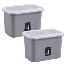 GOODIE FOODIE 掛勾型廚餘桶 2個, 灰色