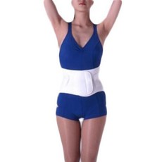 어시스트 웨이스트 서포터 와이드 화이트 SM, 1개