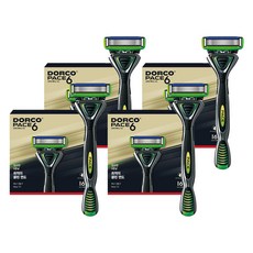 DORCO 多可樂客 PACE 刮鬍刀 + 10入刀片組, 4套