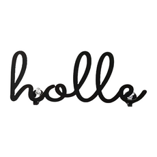 WARM HOUSE DECOR 暖&和家居 北歐牆上裝飾 Hello 字母 ins風格 金屬裝飾, 20.5 x 8cm