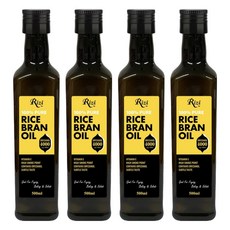Rizi PURE優質米糠油, 4個, 500ml