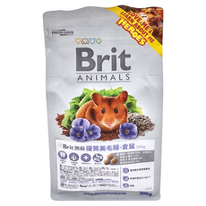 Brit 咘莉 倉鼠用優質美毛糧, 300g, 1包