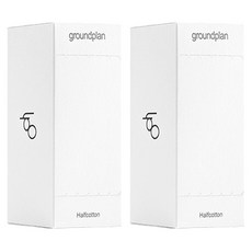 groundplan 半棉化妝棉, 2個, 120入