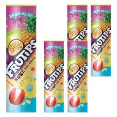 FRUTIPS 黑嘉麗 夏威夷水果風味軟糖, 70g, 5包