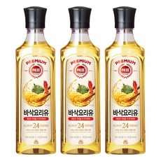 해표 바삭 요리유, 3개, 500ml