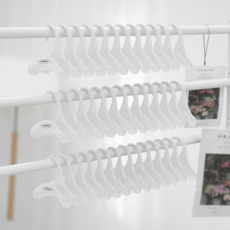 Onmoa 拱形包包帽子圍巾多功能掛勾, 白色, 30個