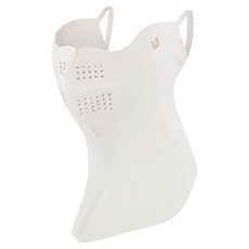 U2SPORTS 可水洗冰淇淋感防曬運動面罩, Ivory