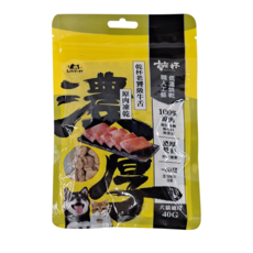 KPet 毛孩乾杯 老饕級牛舌, 原肉凍乾 犬貓適用 40g, 1包