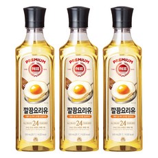 해표 깔끔 요리유, 3개, 500ml