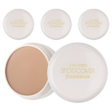 시세이도 스팟 커버 파운데이션 20g, S101, 4개