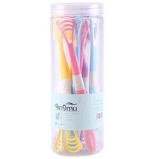 Design El粉彩牙刷兼舌頭清潔器 隨機出貨, 8個