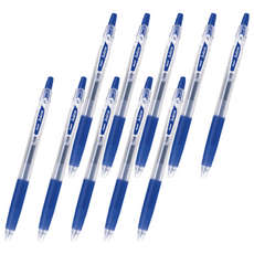 PILOT 百樂 果汁中性筆 0.38mm, 藍色, 10個