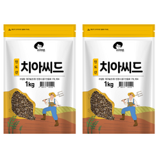 엉클탁 치아씨드, 1kg, 2개