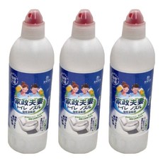 家政夫妻 重曹強效浴廁劑 3瓶, 600ml, 1組