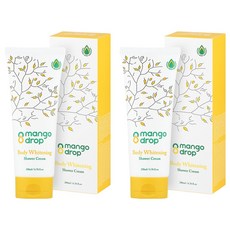 mango drop 沖洗式亮白乳液 芒果香, 200ml, 2個