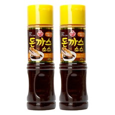 오뚜기 돈까스 소스 S, 470g, 2개