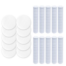 FILTER KLASS Atojet蓮蓬頭相容除氯濾心 10個 + 蓮蓬頭濾片 10個, 無味, 1組