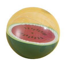 水果動物沙灘球, 35cm, 西瓜