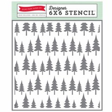 한가람아트타운 스텐실 6 x 6, Oh Christmas Tree, 1개