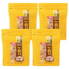 몽고식품 우리쌀 가마솥 누룽지, 500g, 4개